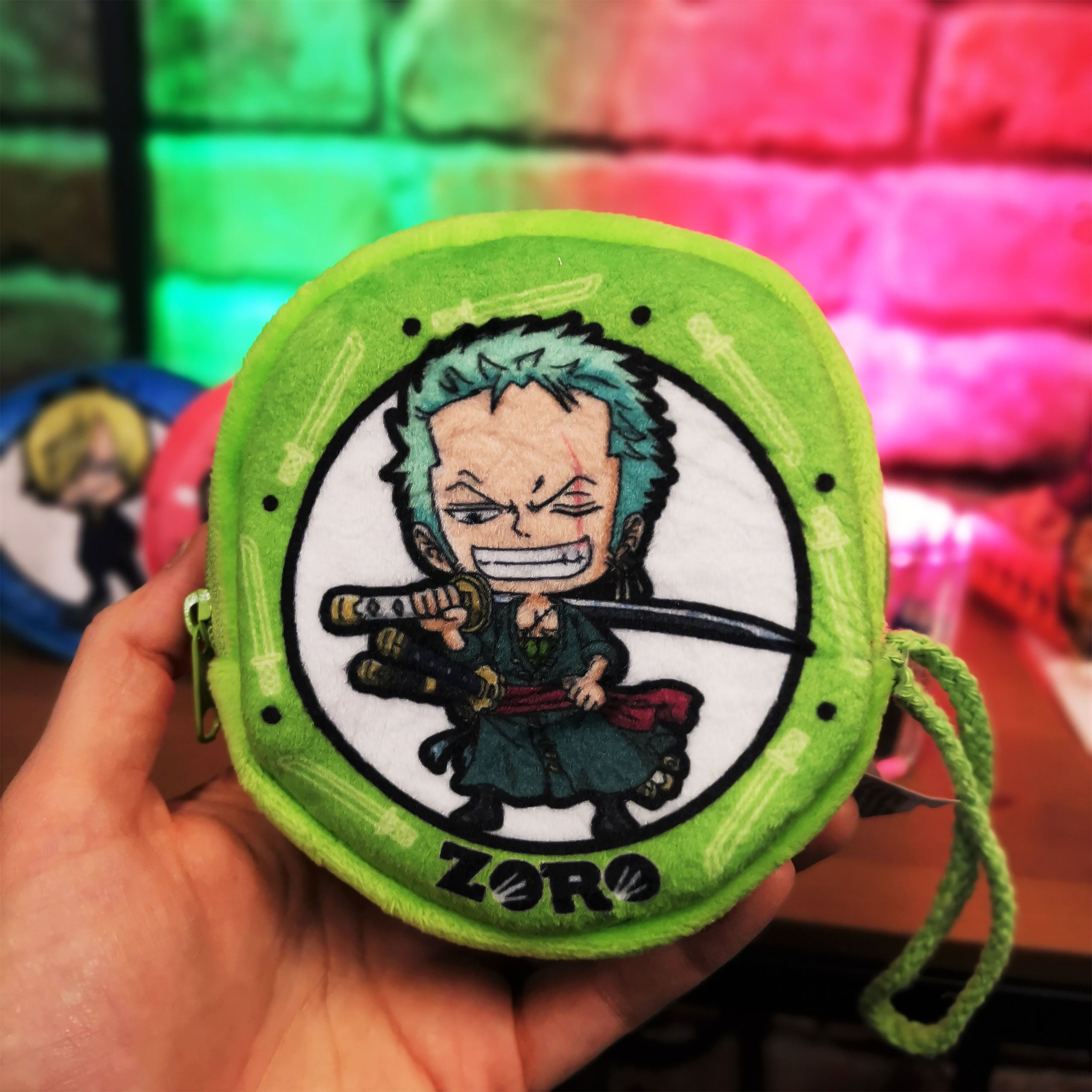 Produktbild One Piece - Zoro Plüsch Kleingeldbörse