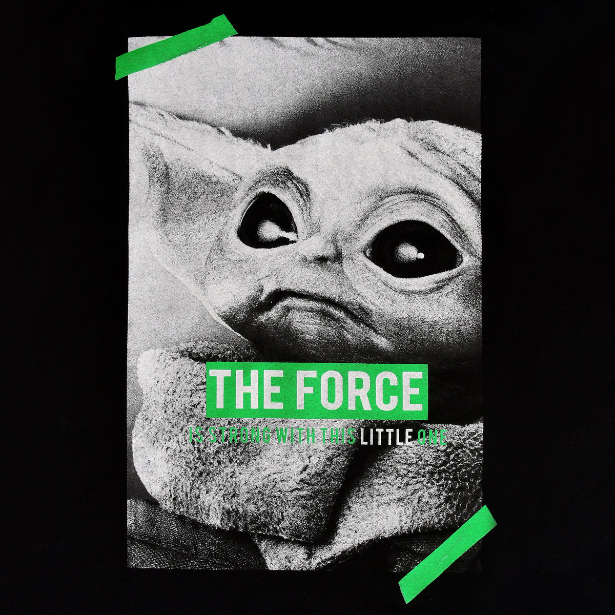 Produktbild The Child The Force T-Shirt schwarz - Star Wars The Mandalorian