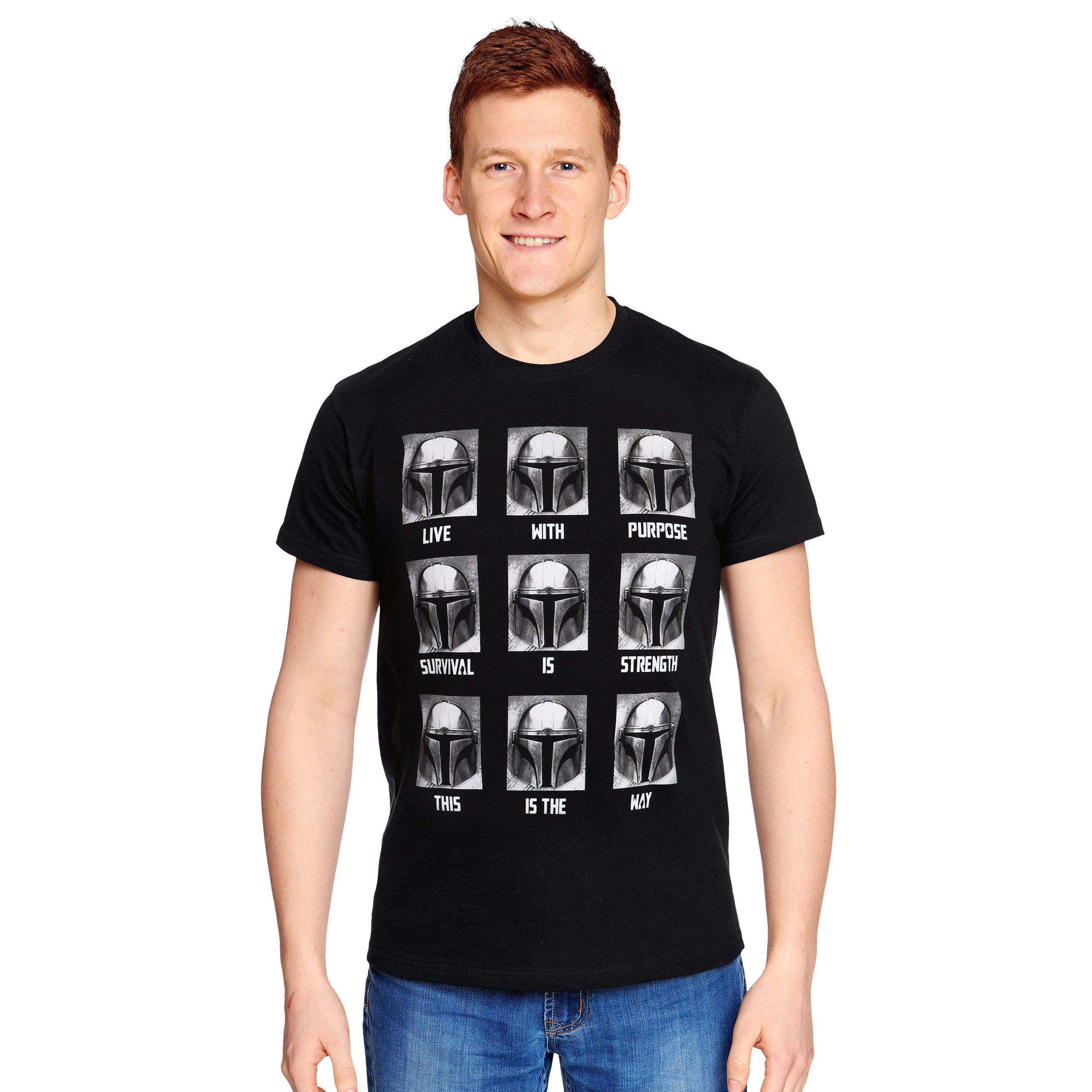 Produktbild The Mandalorian This Is the Way T-Shirt schwarz - Star Wars