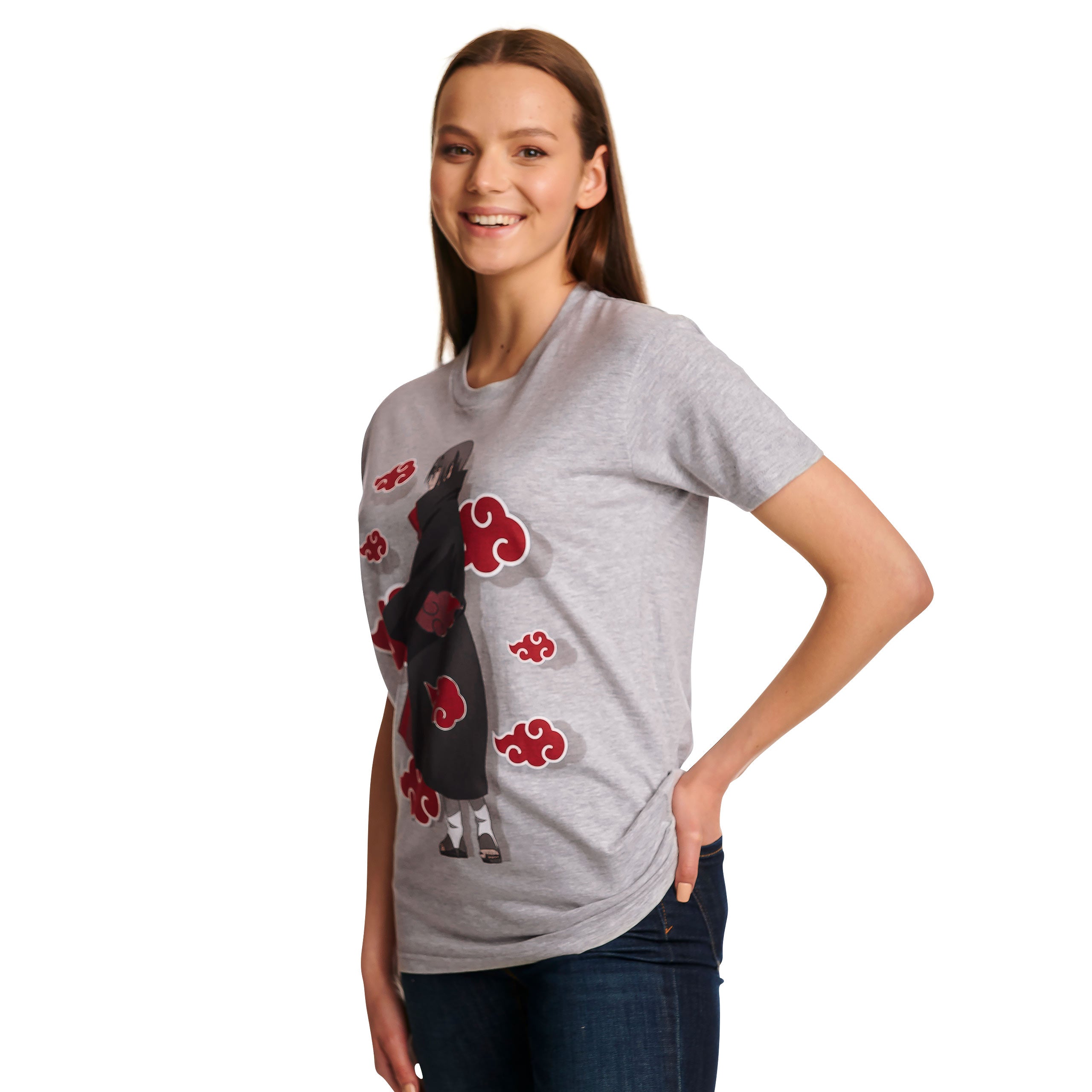 Product image Naruto - Itachi Akatsuki T-Shirt grey