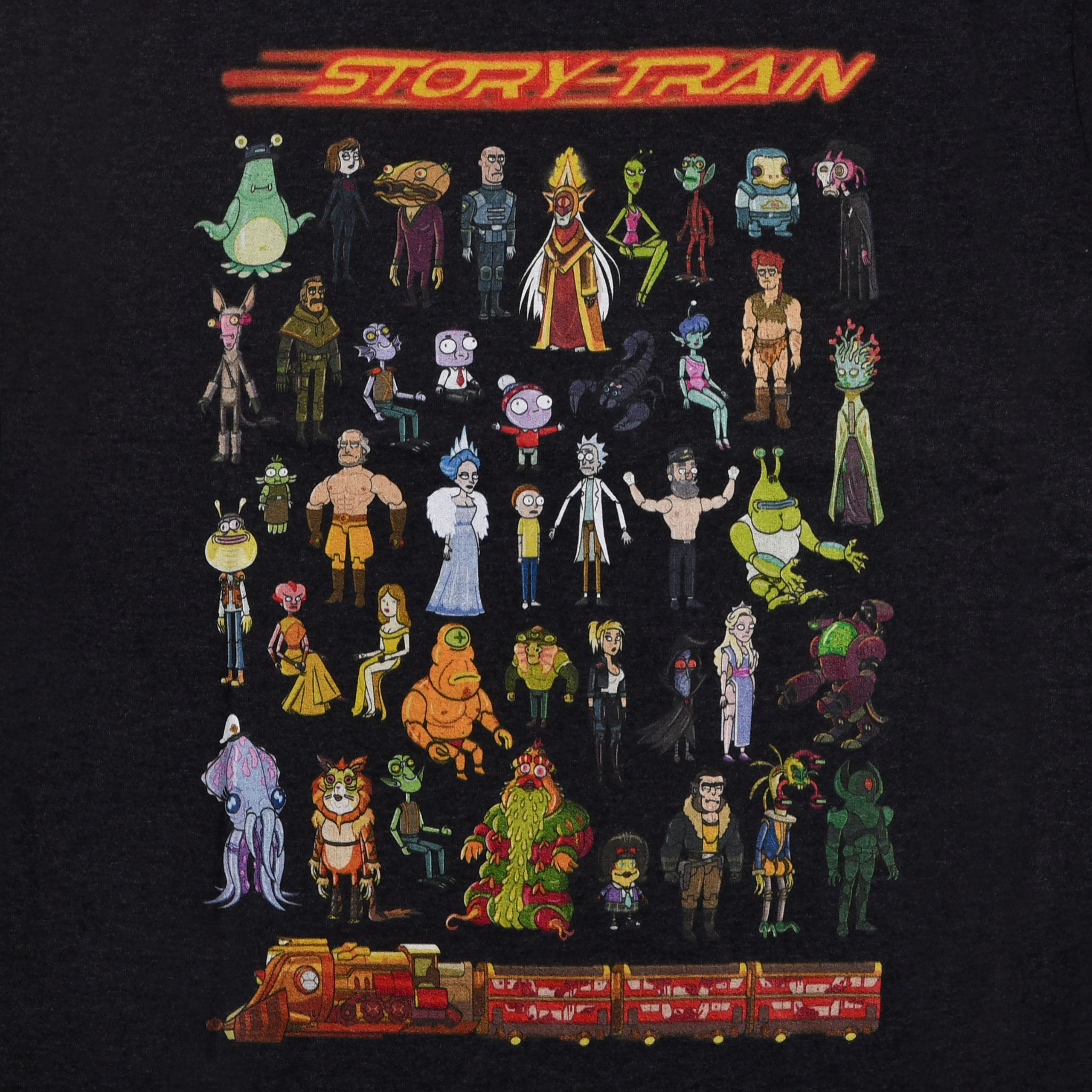Product image Rick and Morty - Story Train T-Shirt grey