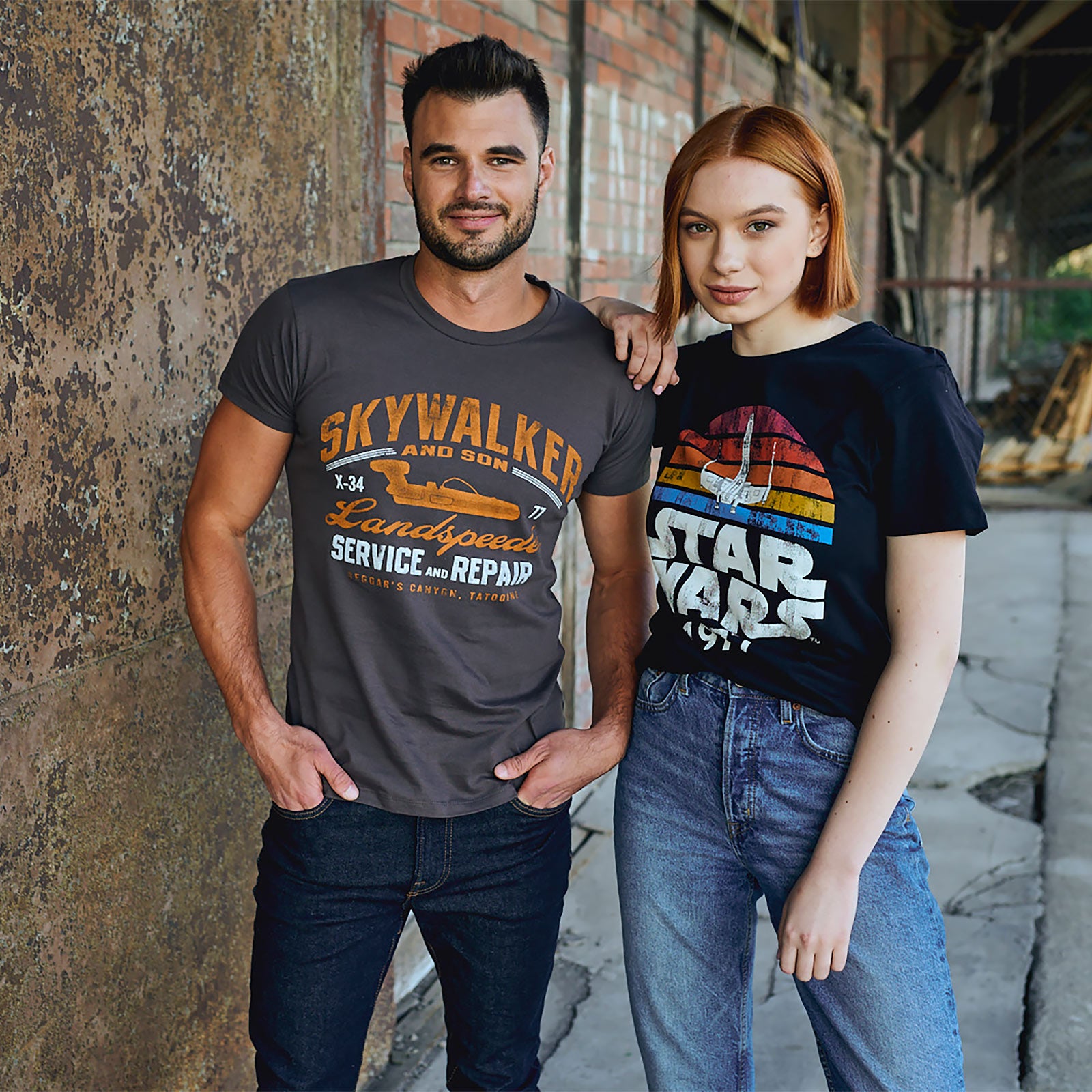 Produktbild Star Wars of 1977 Retro T-Shirt schwarz