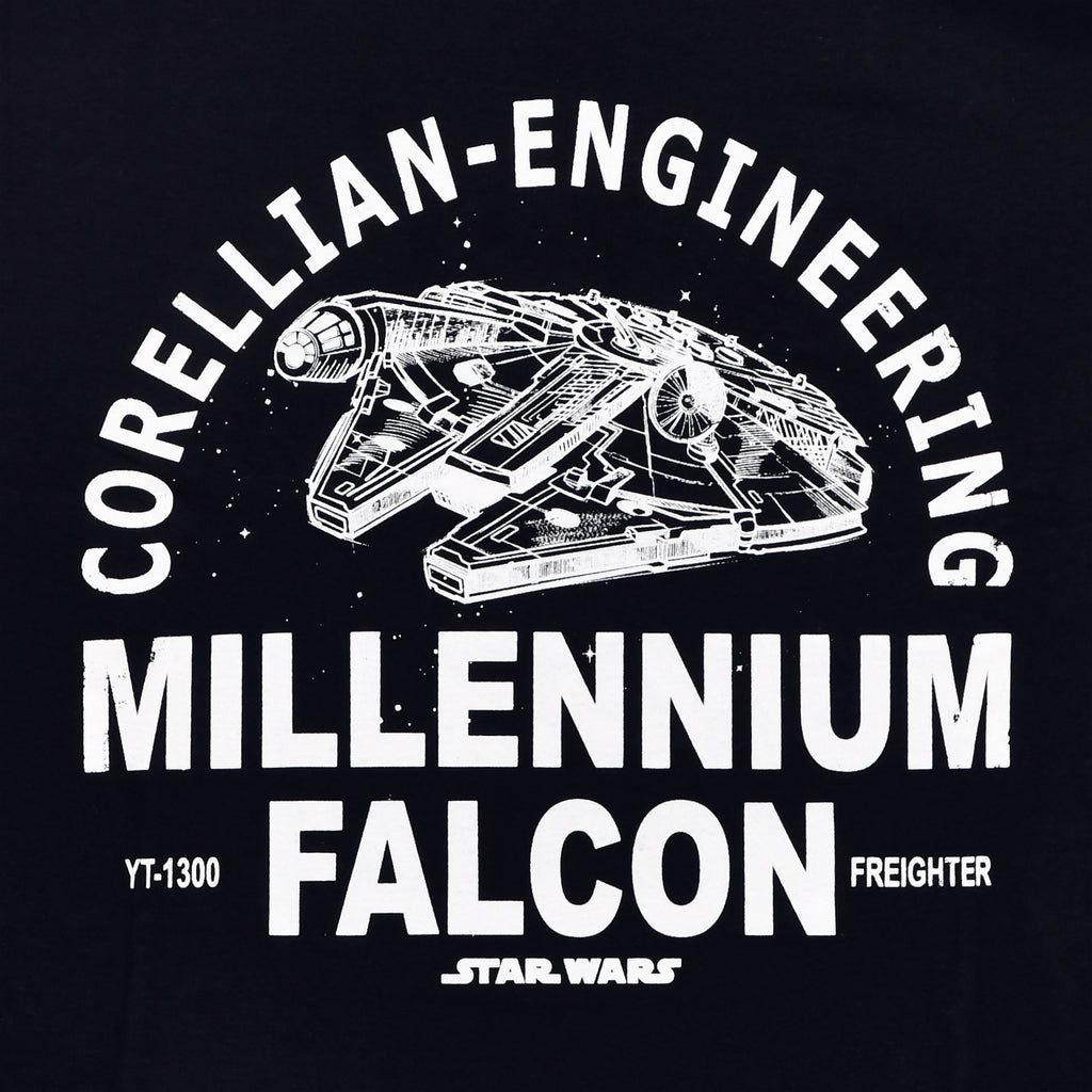 Produktbild Star Wars - Millennium Falcon Corellian Engineering T-Shirt blau
