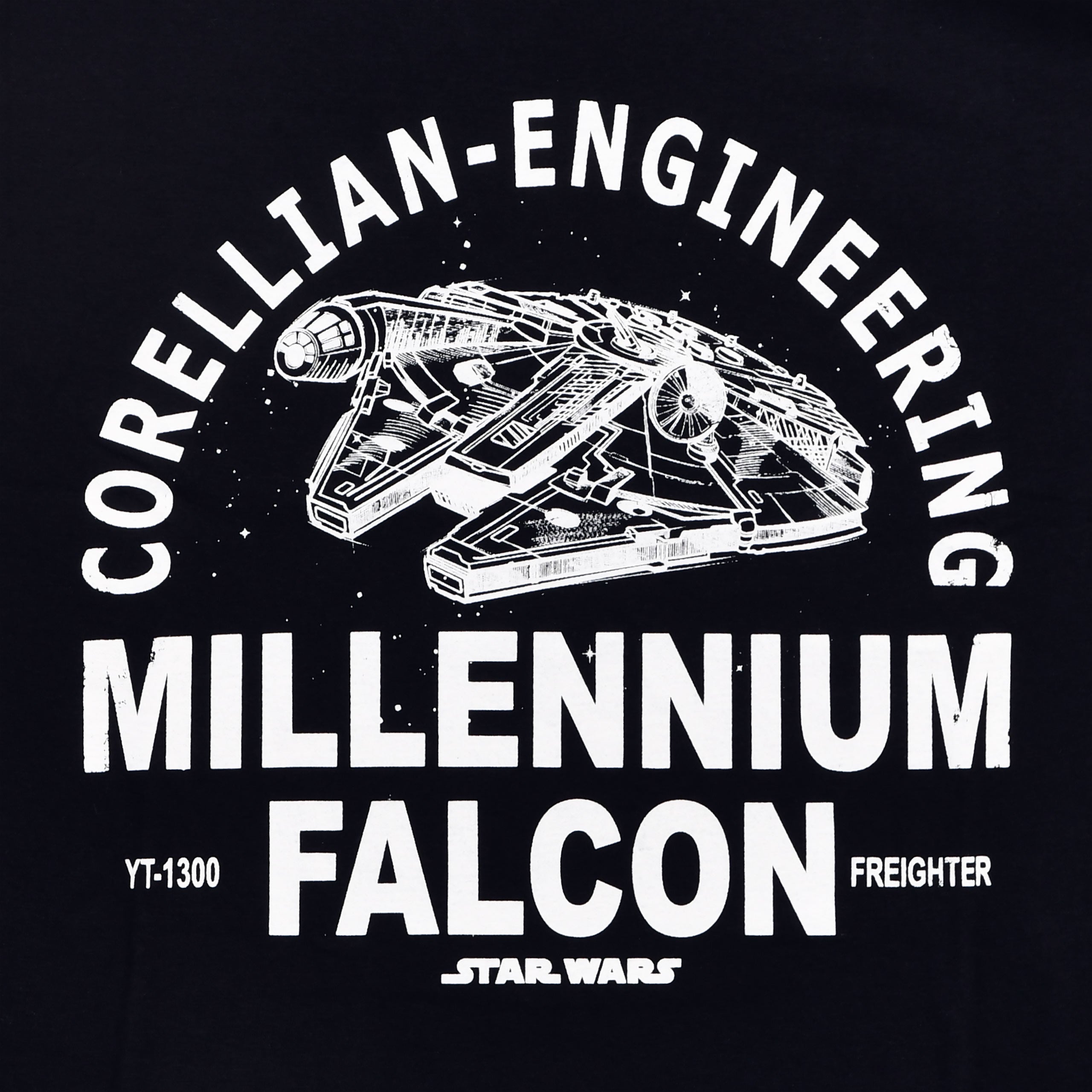 Produktbild Star Wars - Millennium Falcon Corellian Engineering T-Shirt blau