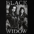 Produktbild Black Widow - Poster T-Shirt grau