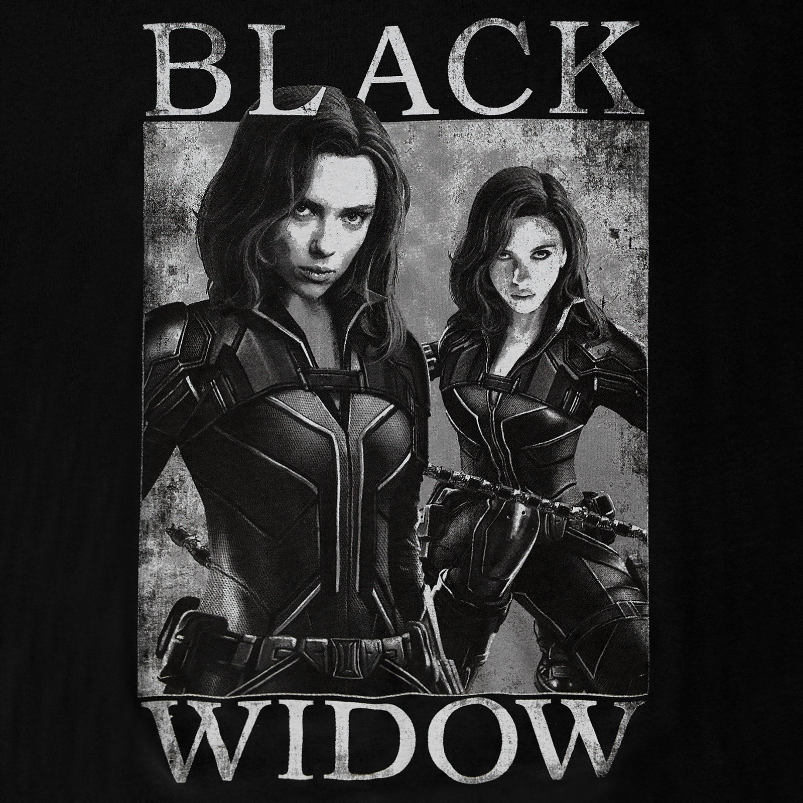 Produktbild Black Widow - Poster T-Shirt grau