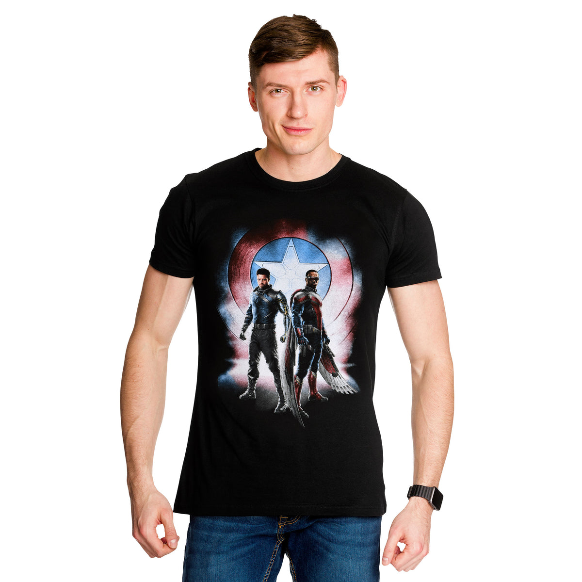 Produktbild Marvel - The Falcon and the Winter Soldier T-Shirt schwarz