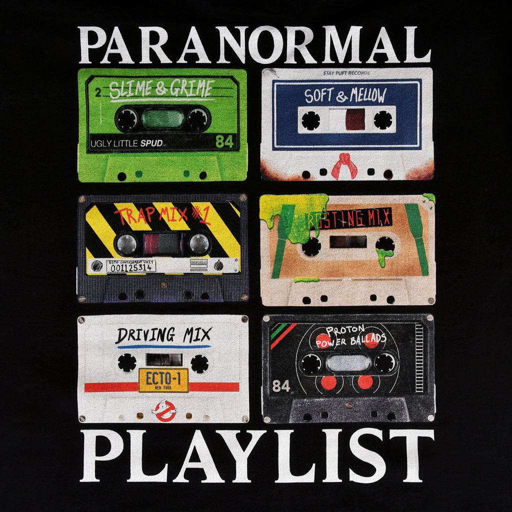 Produktbild Ghostbusters - Paranormal Playlist T-Shirt schwarz