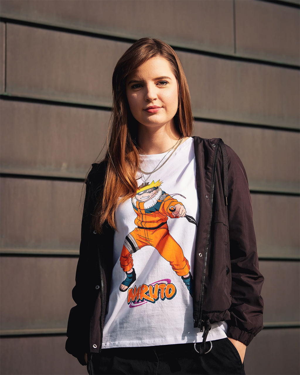 Produktbild Naruto Uzumaki Character T-Shirt Damen weiß