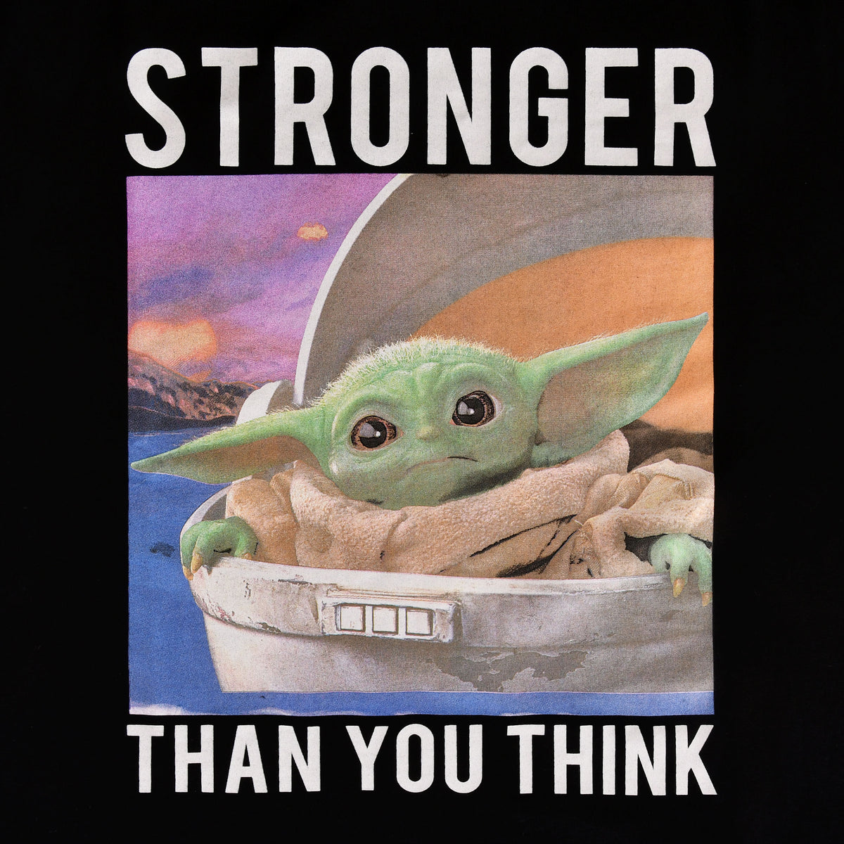 Produktbild Grogu Stronger Than You Think T-Shirt Damen - Star Wars The Mandalorian
