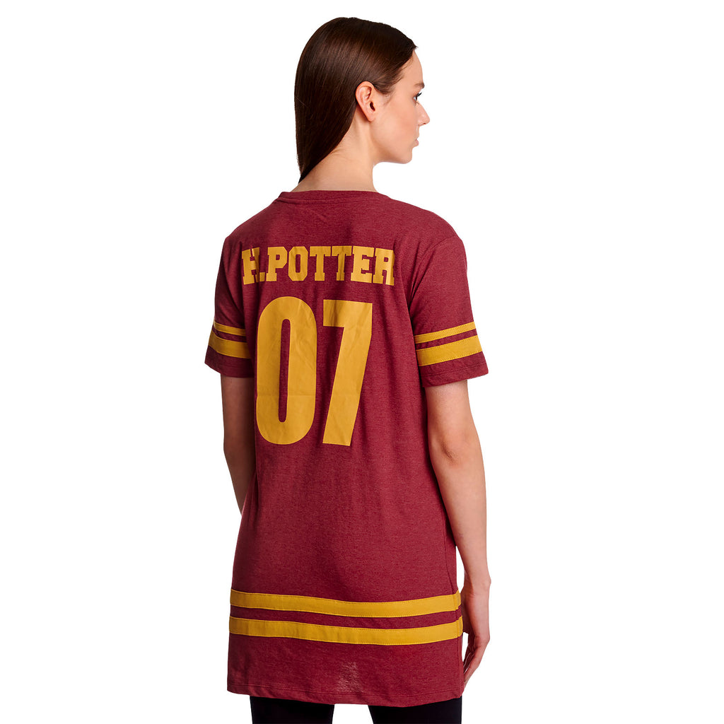 Produktbild Harry Potter Gryffindor Sucher Oversize T-Shirt Damen rot