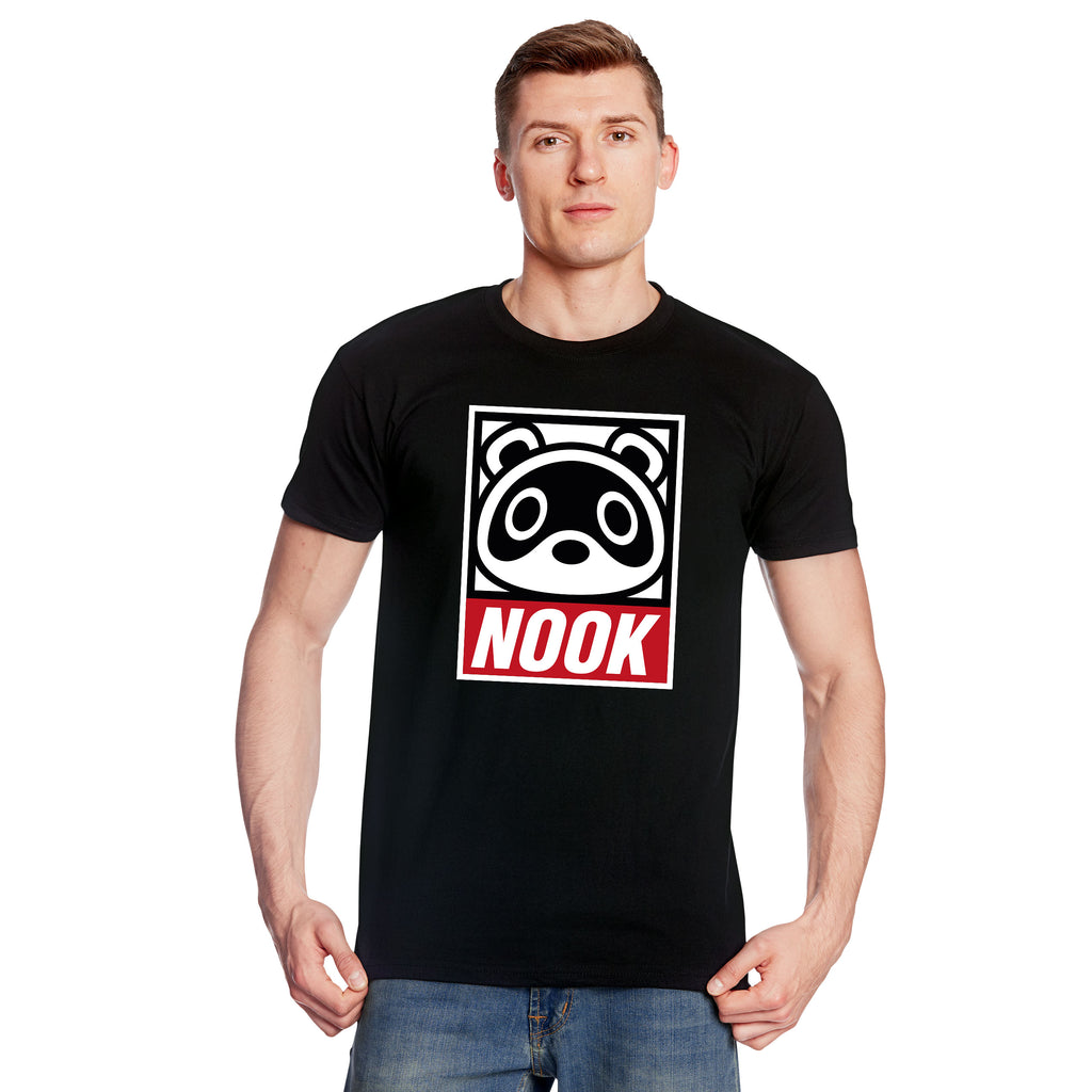Produktbild Tom Nook T-Shirt für Animal Crossing Fans schwarz