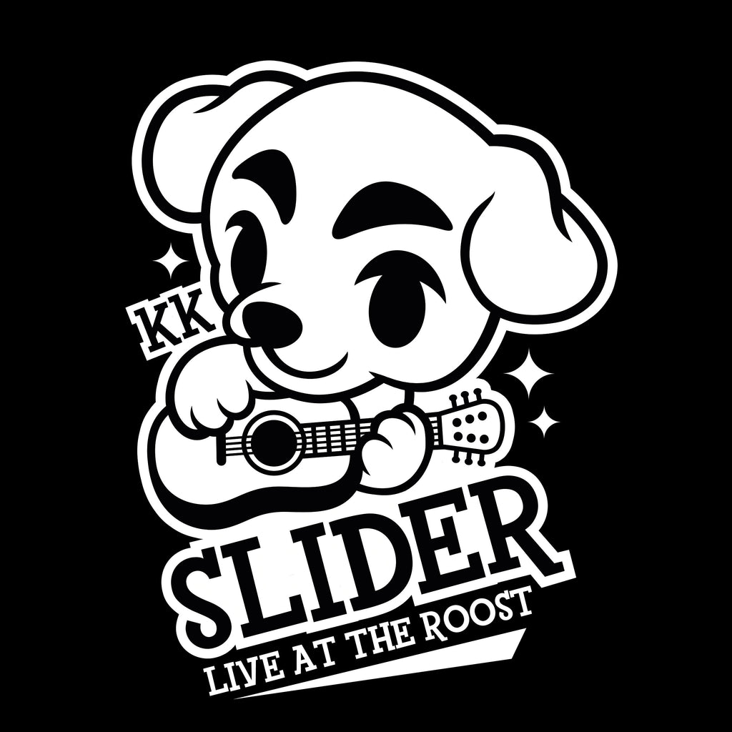 Produktbild K.K. Slider T-Shirt für Animal Crossing Fans schwarz