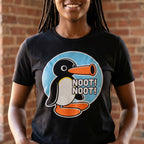 Produktbild Noot Noot T-Shirt für Pingu Fans schwarz