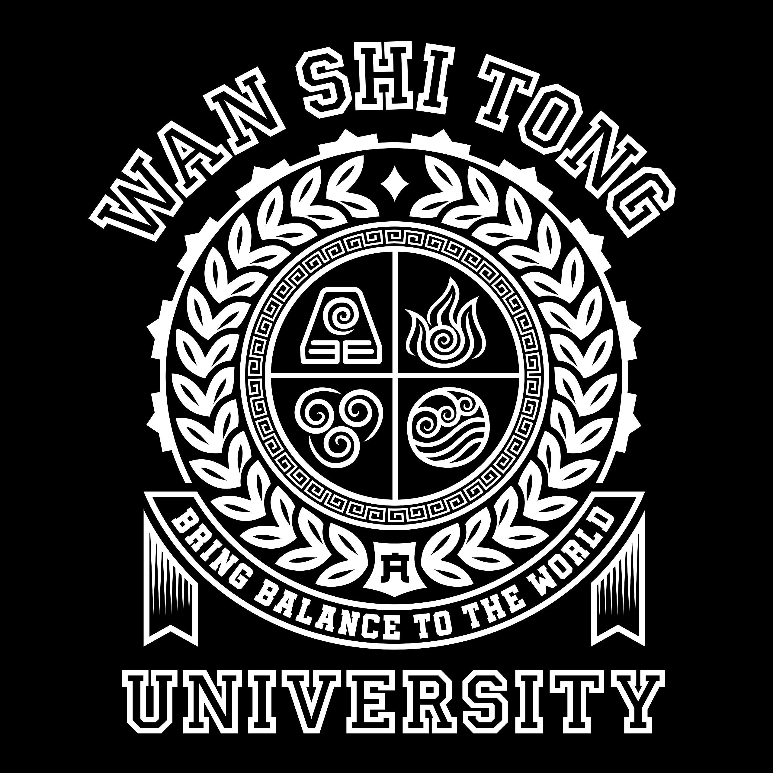 Produktbild Wan Shi Tong University T-Shirt für Avatar Fans schwarz