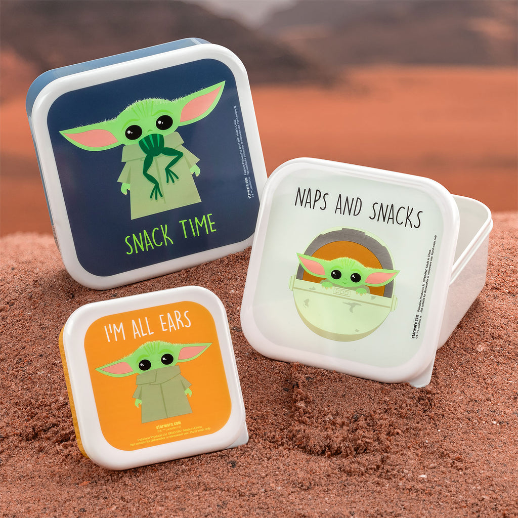 Produktbild The Child Snackboxen 3er Set - Star Wars The Mandalorian
