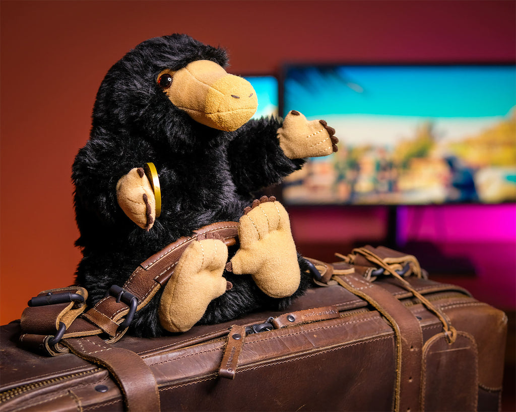 Produktbild Niffler Plüsch Handpuppe mit Sound - Phantastische Tierwesen
