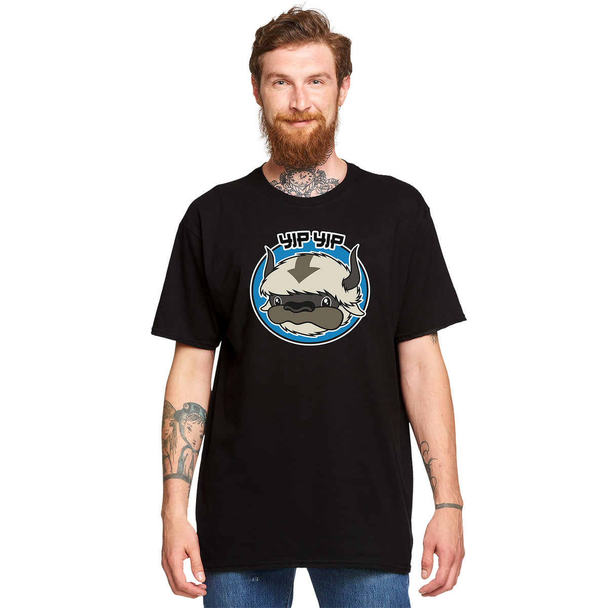 Produktbild Appa Yip Yip T-Shirt für Avatar Fans schwarz