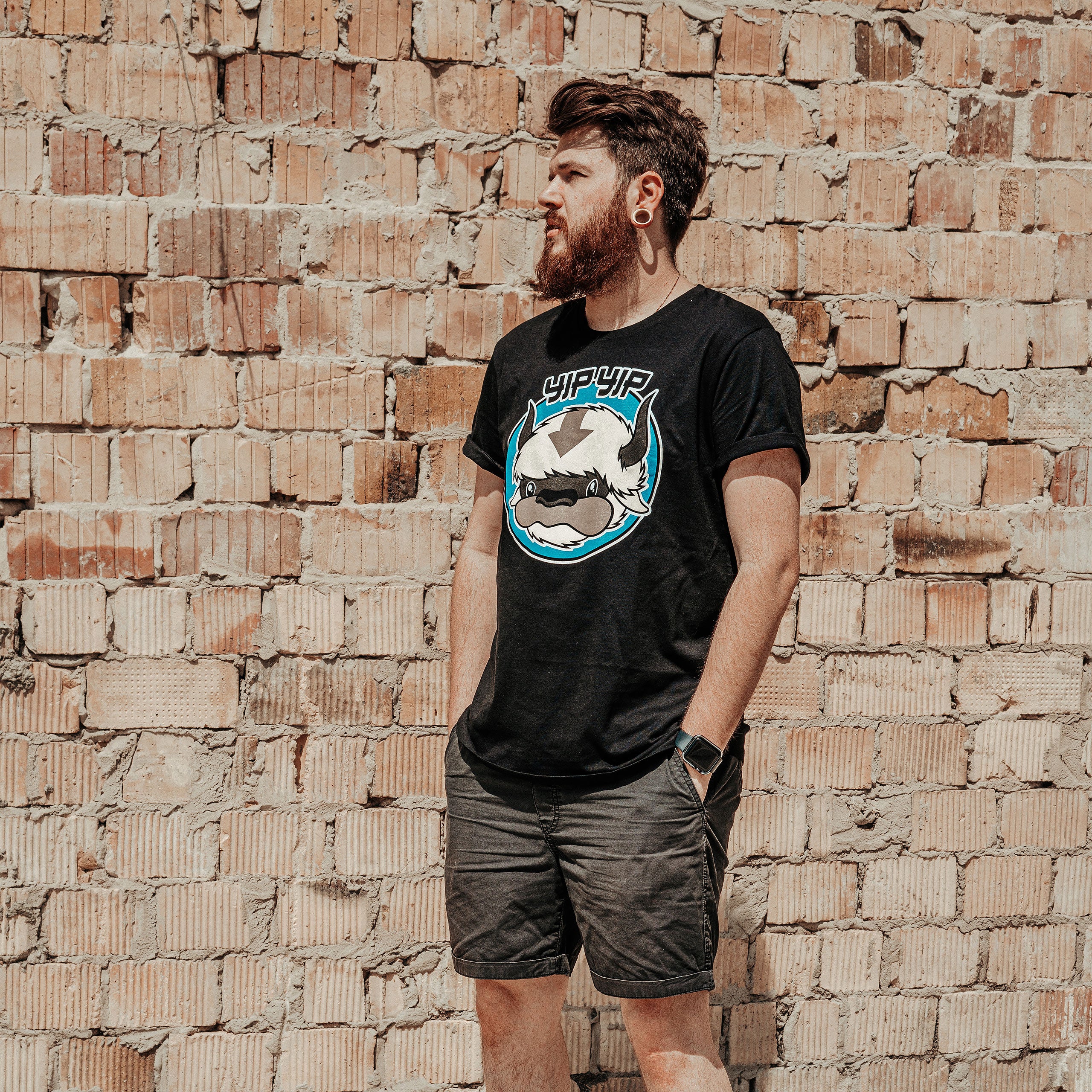 Produktbild Appa Yip Yip T-Shirt für Avatar Fans schwarz