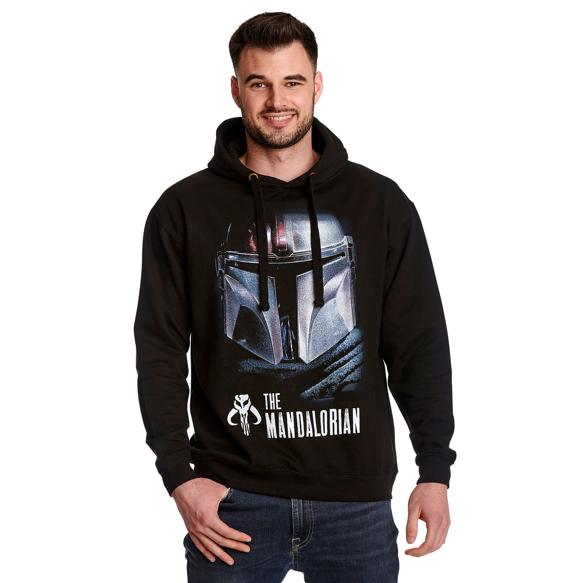 Produktbild The Mandalorian Dark Warrior Hoodie schwarz - Star Wars