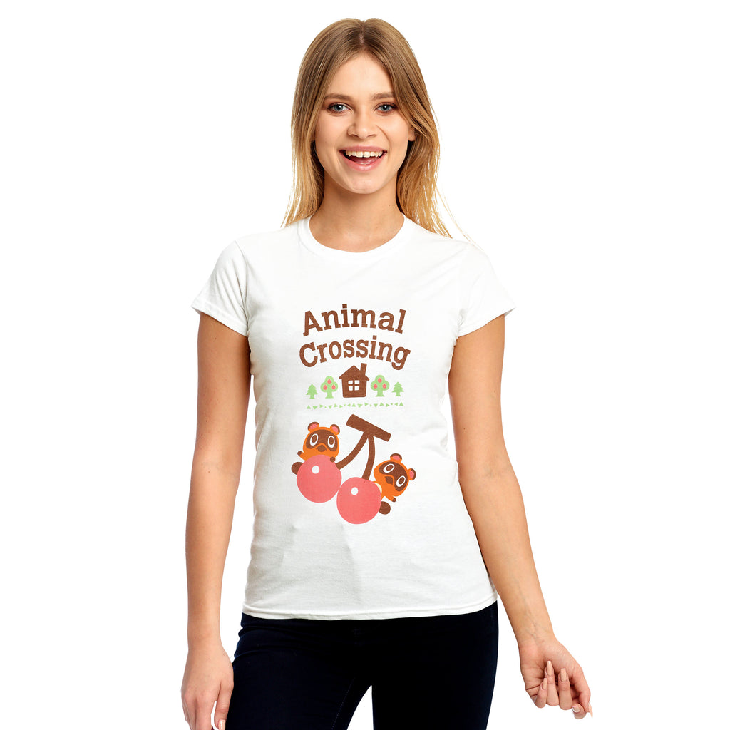Produktbild Animal Crossing - Nepp und Schlepp T-Shirt Damen weiß
