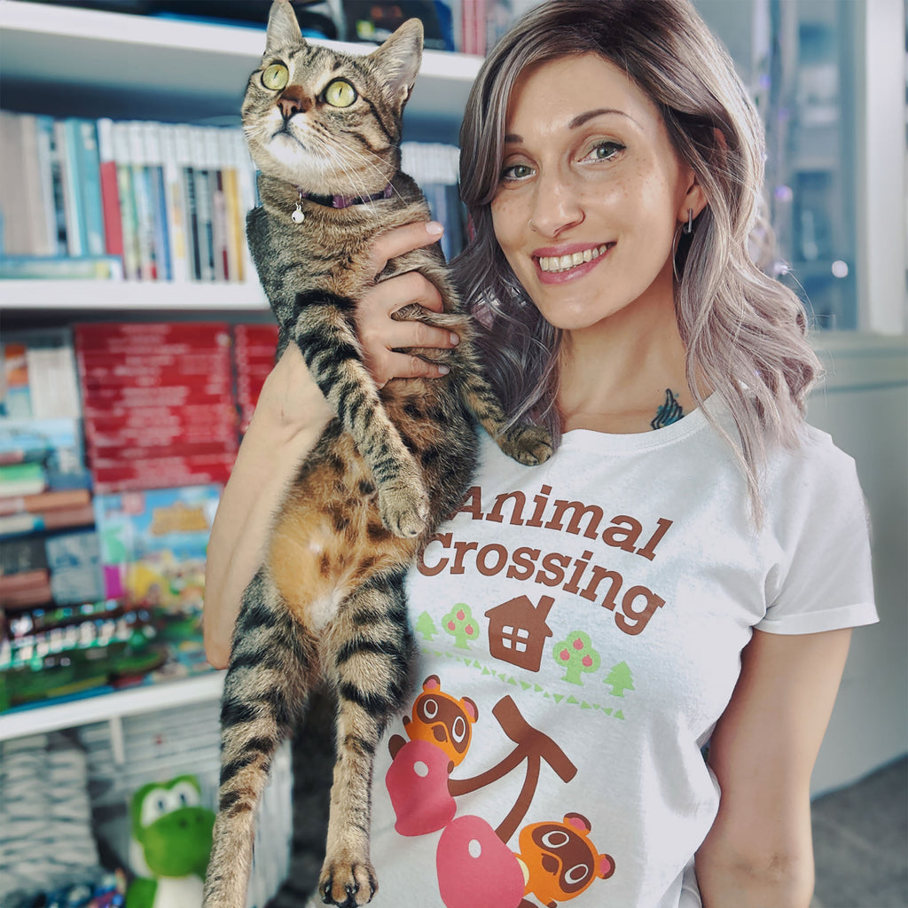 Produktbild Animal Crossing - Nepp und Schlepp T-Shirt Damen weiß