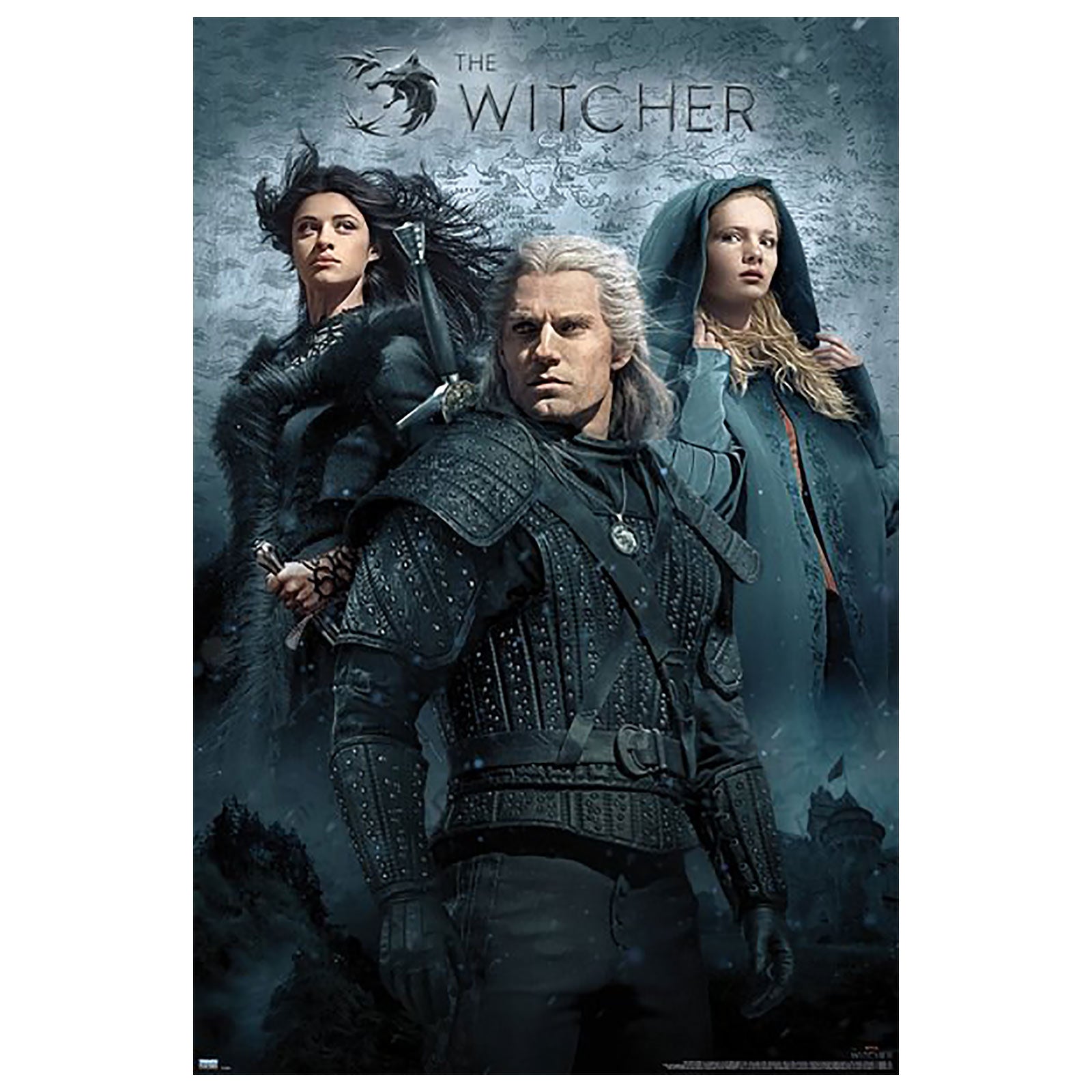 Produktbild Witcher - Geralt, Ciri und Yennefer Maxi Poster