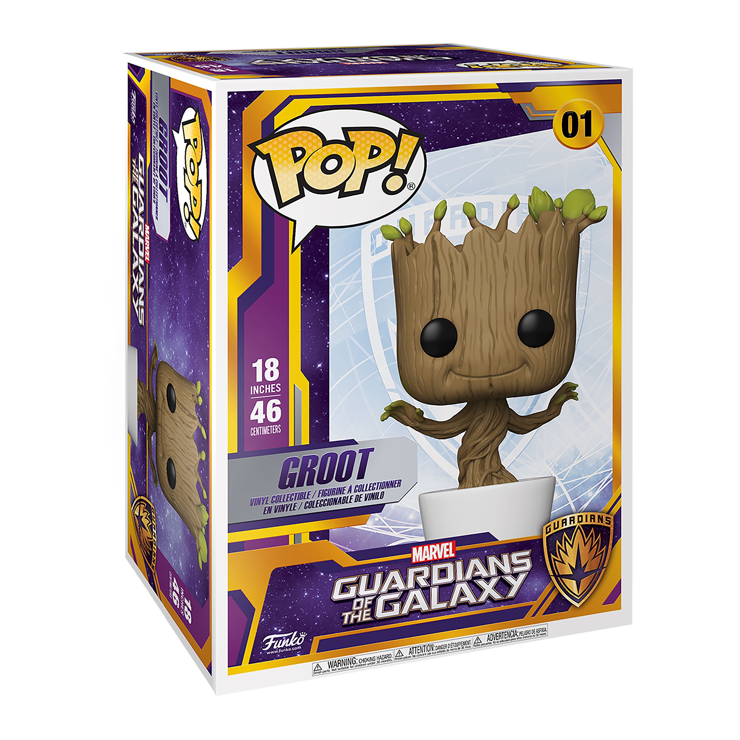Produktbild Dancing Groot Super Sized Funko Pop Figur 46 cm - Guardians of the Galaxy