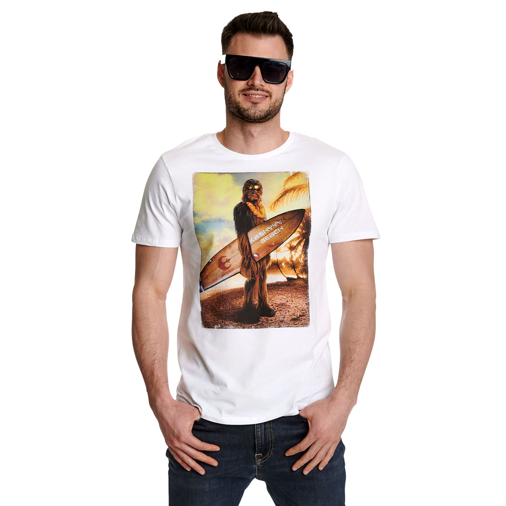Produktbild Star Wars - Wookiee Surfer T-Shirt weiß