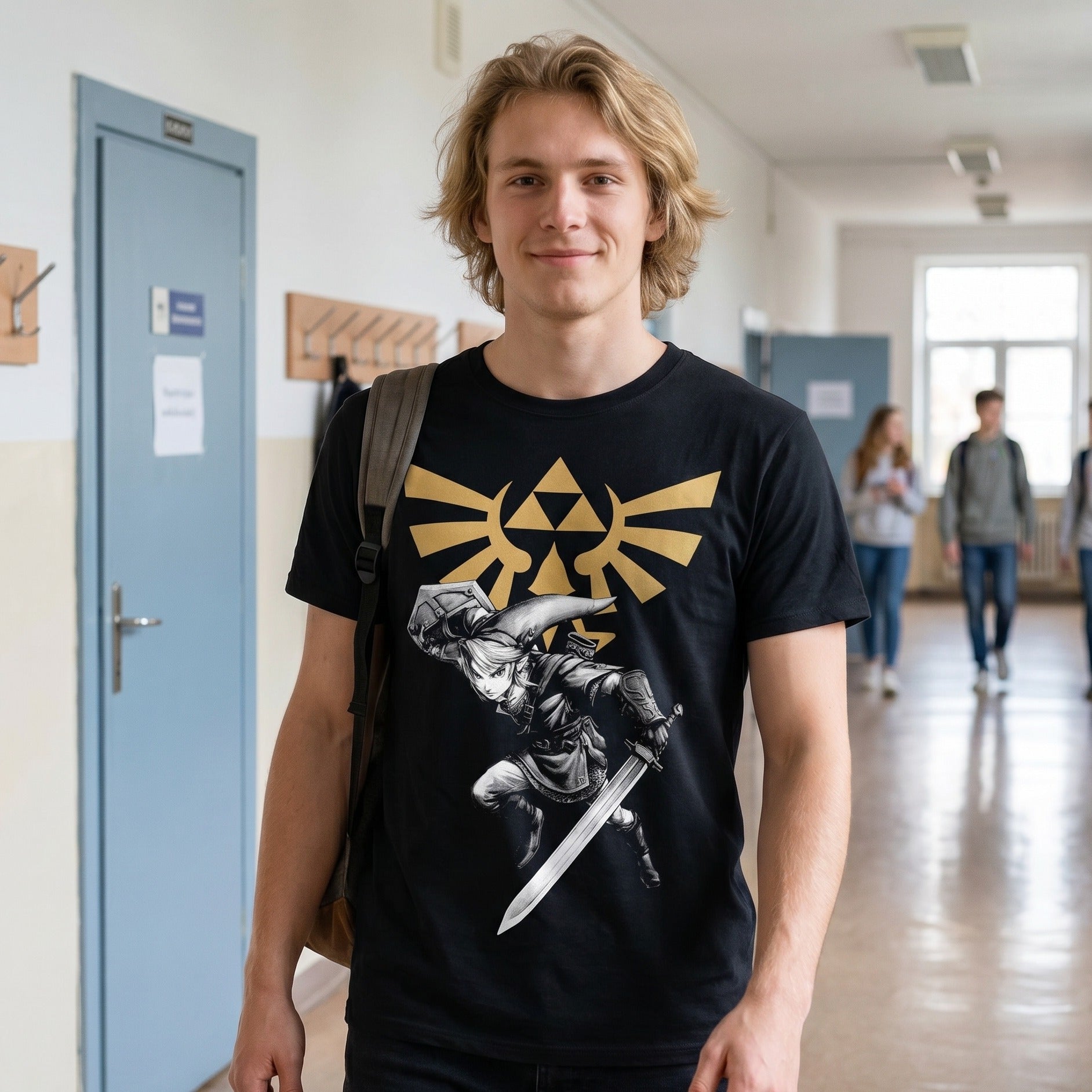 Produktbild Zelda - Link Battle T-Shirt schwarz