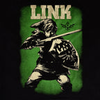 Produktbild Zelda - Link Hero of Hyrule T-Shirt schwarz