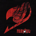 Product image Fairy Tail - Logo with Natsu T-shirt black