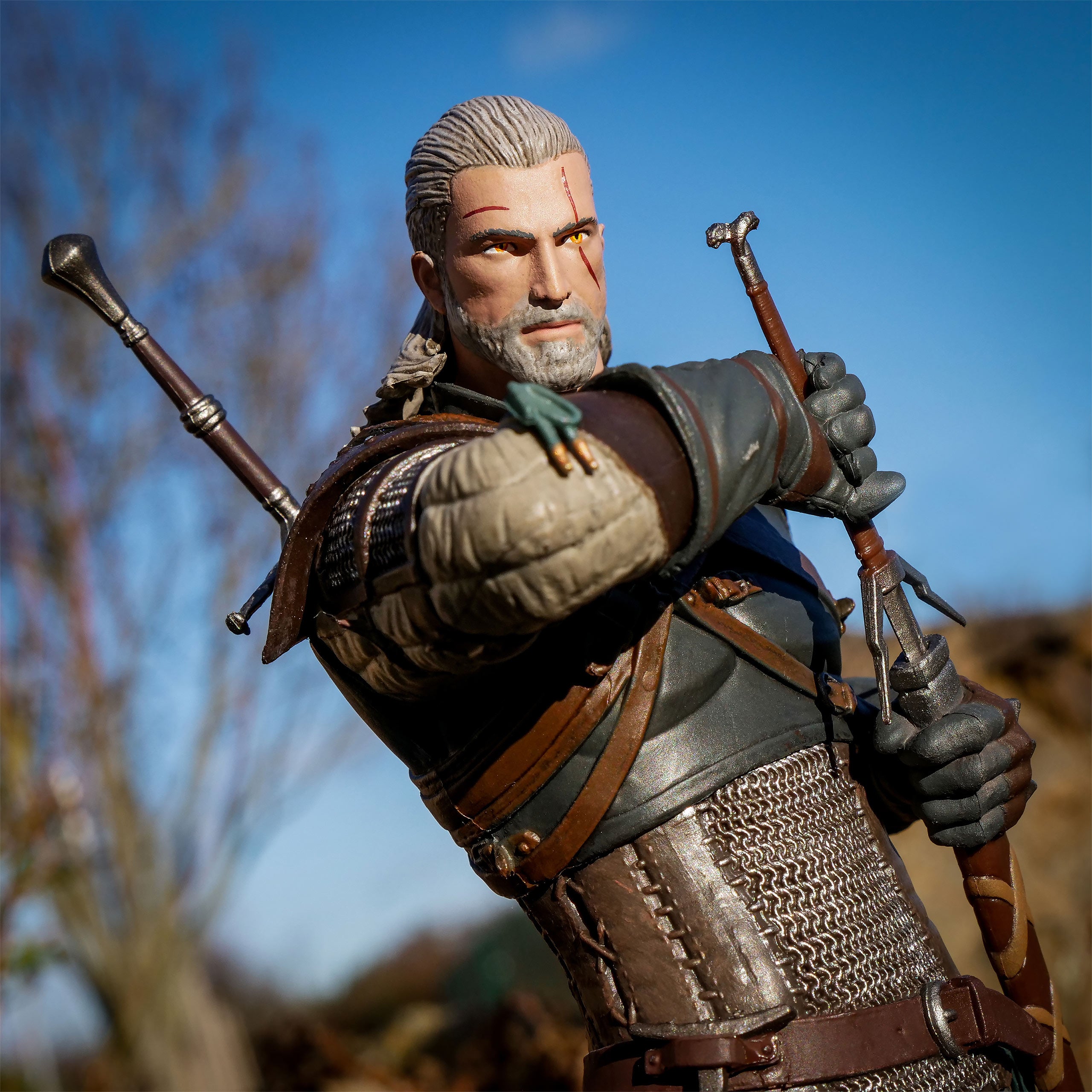 Produktbild Witcher - Heart of Stone Geralt Statue 25 cm