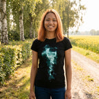 Produktbild Snape Patronus Always T-Shirt Damen schwarz - Harry Potter