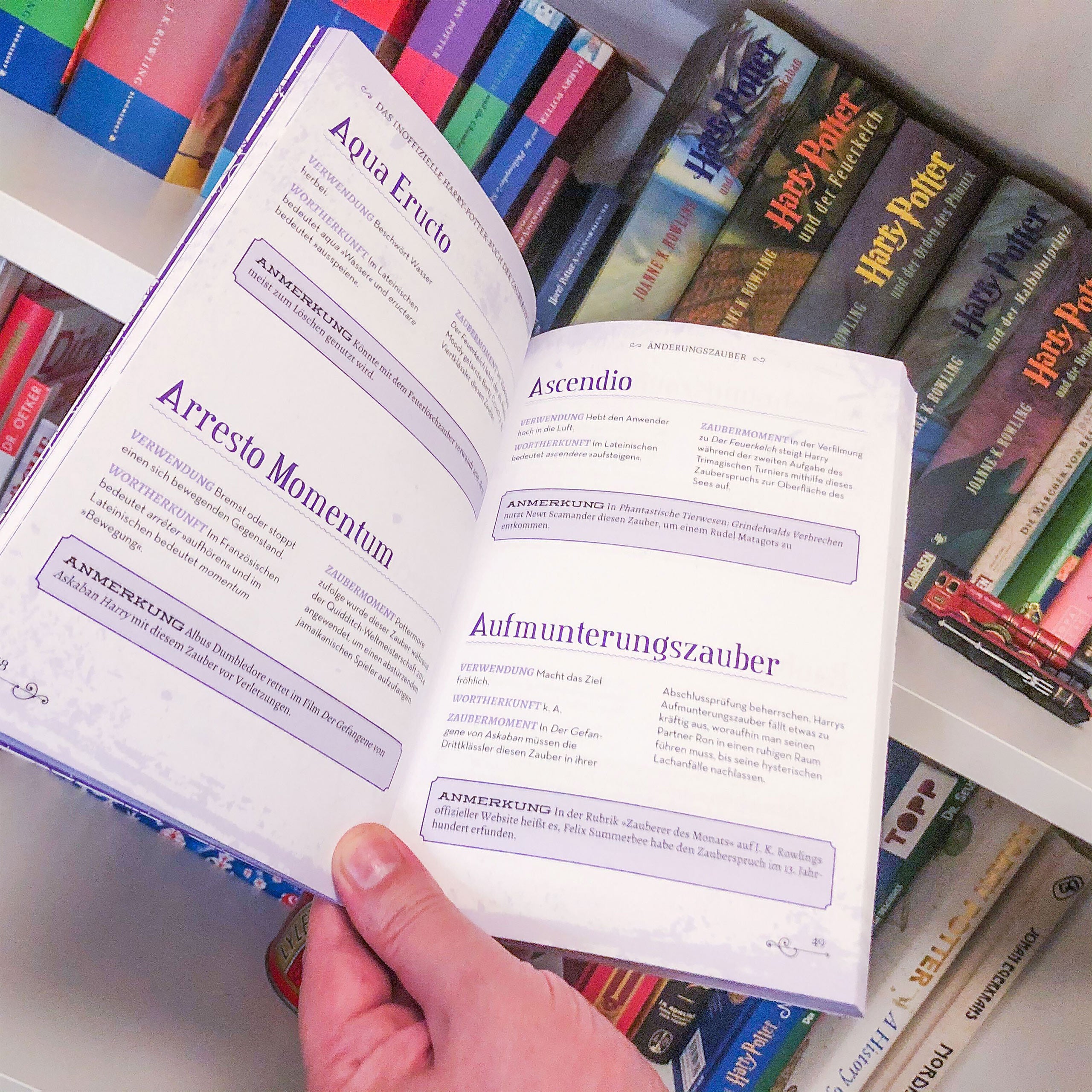 Produktbild Das inoffizielle Harry-Potter-Buch der Zaubersprüche und magischen Gegenstände