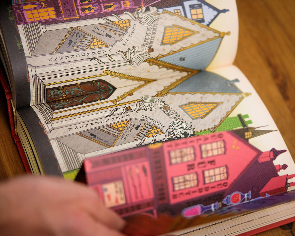 Produktbild Harry Potter und der Stein der Weisen - MinaLima Ausgabe
