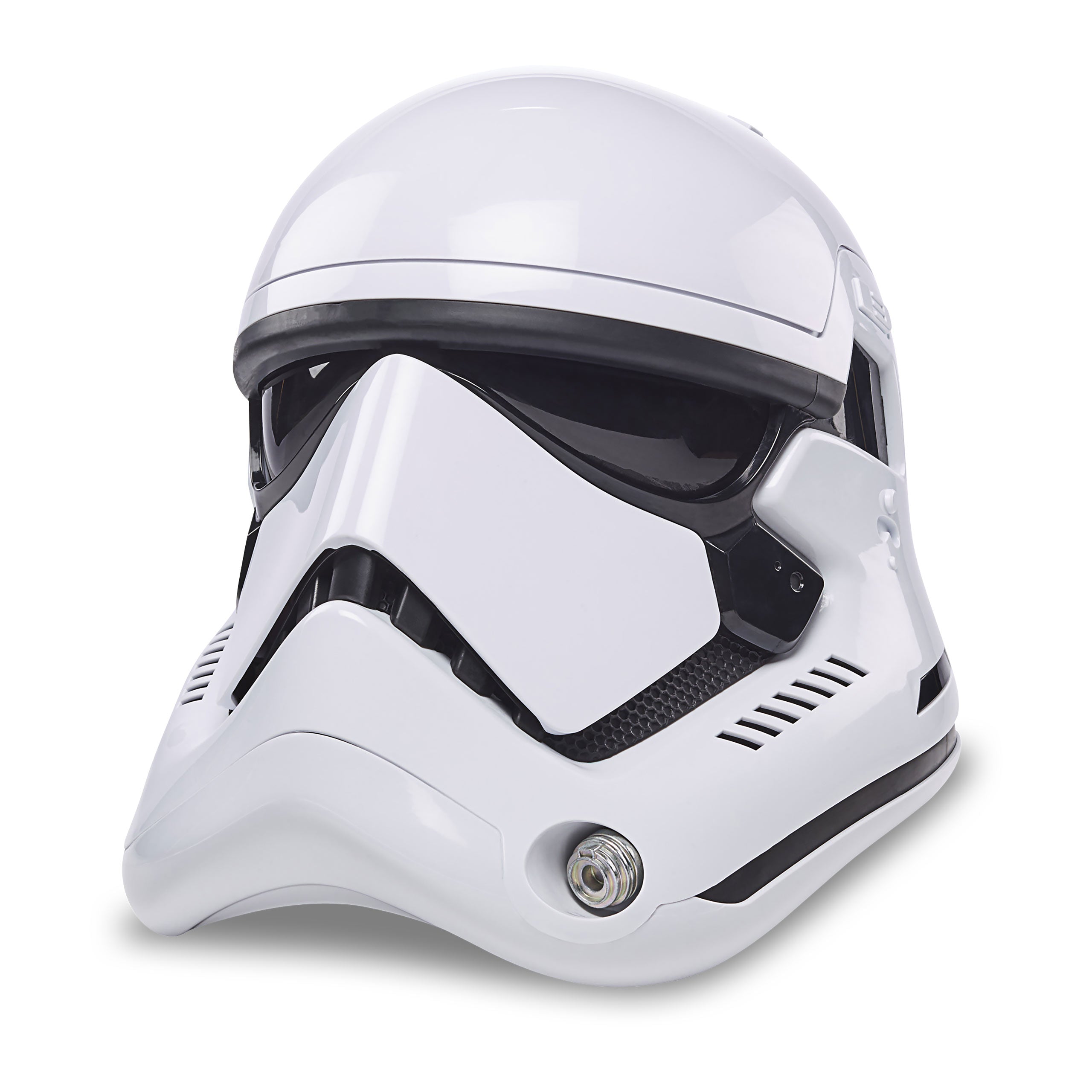 Produktbild First Order Stormtrooper Helm Replik mit Stimmenverzerrer - Star Wars