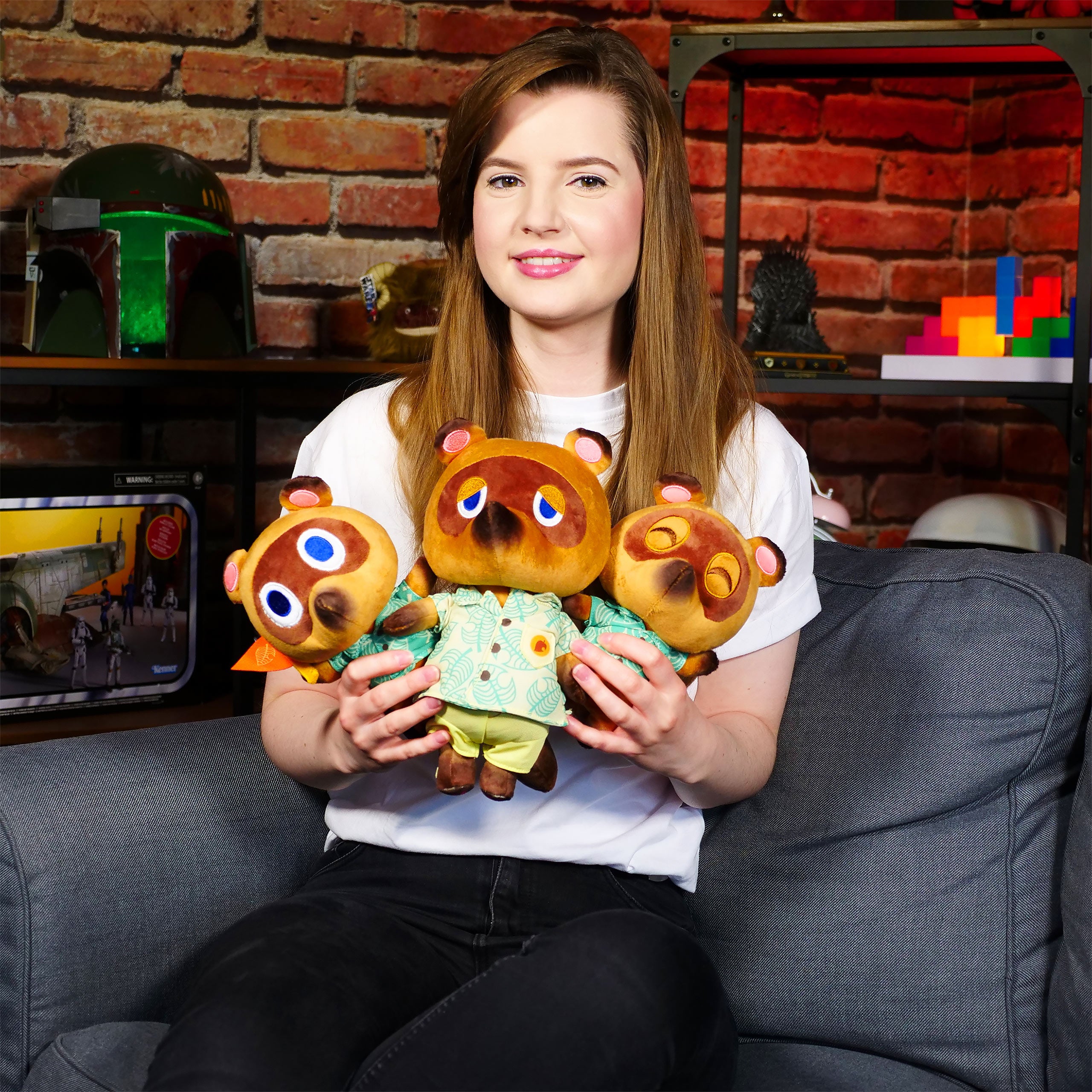 Produktbild Animal Crossing - Tom Nook Plüschfigur 26 cm