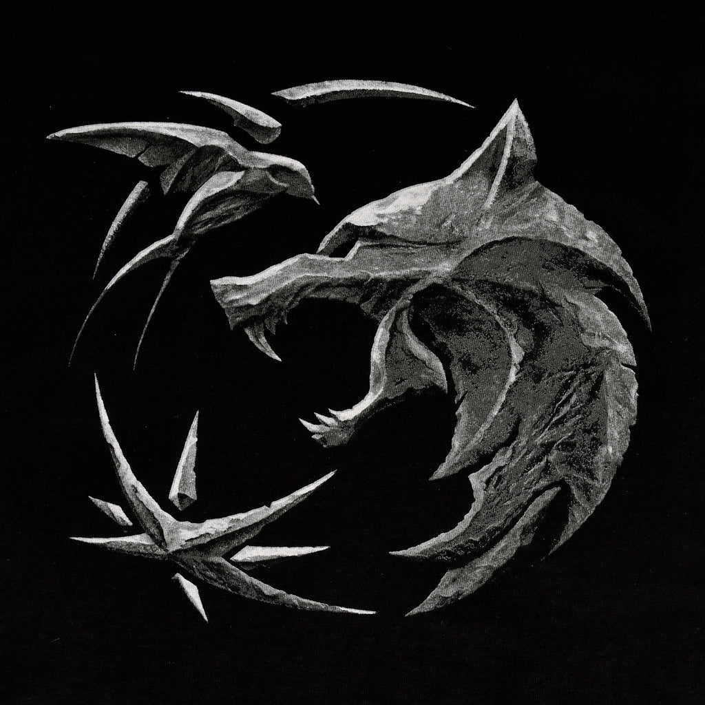 Produktbild Witcher - Wolf Emblem T-Shirt schwarz