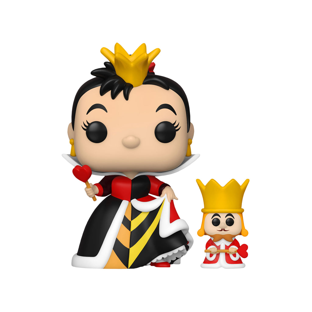 Produktbild Alice im Wunderland - Herzkönigin mit König Funko Pop Figur
