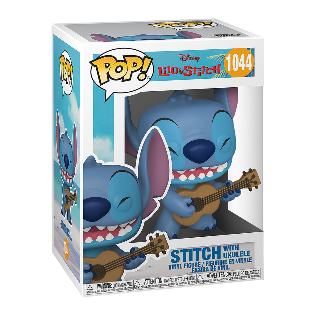 Produktbild Lilo & Stitch - Stitch mit Ukulele Funko Pop Figur