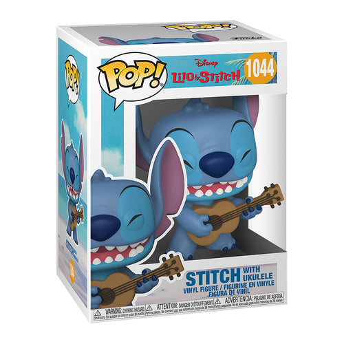 Produktbild Lilo & Stitch - Stitch mit Ukulele Funko Pop Figur
