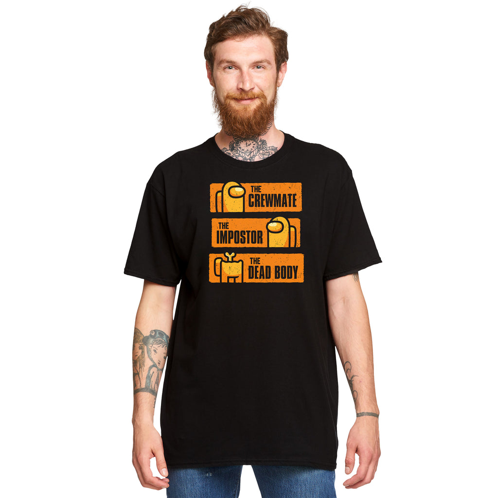 Produktbild Impostor From Life To Death T-Shirt für Among Us Fans schwarz