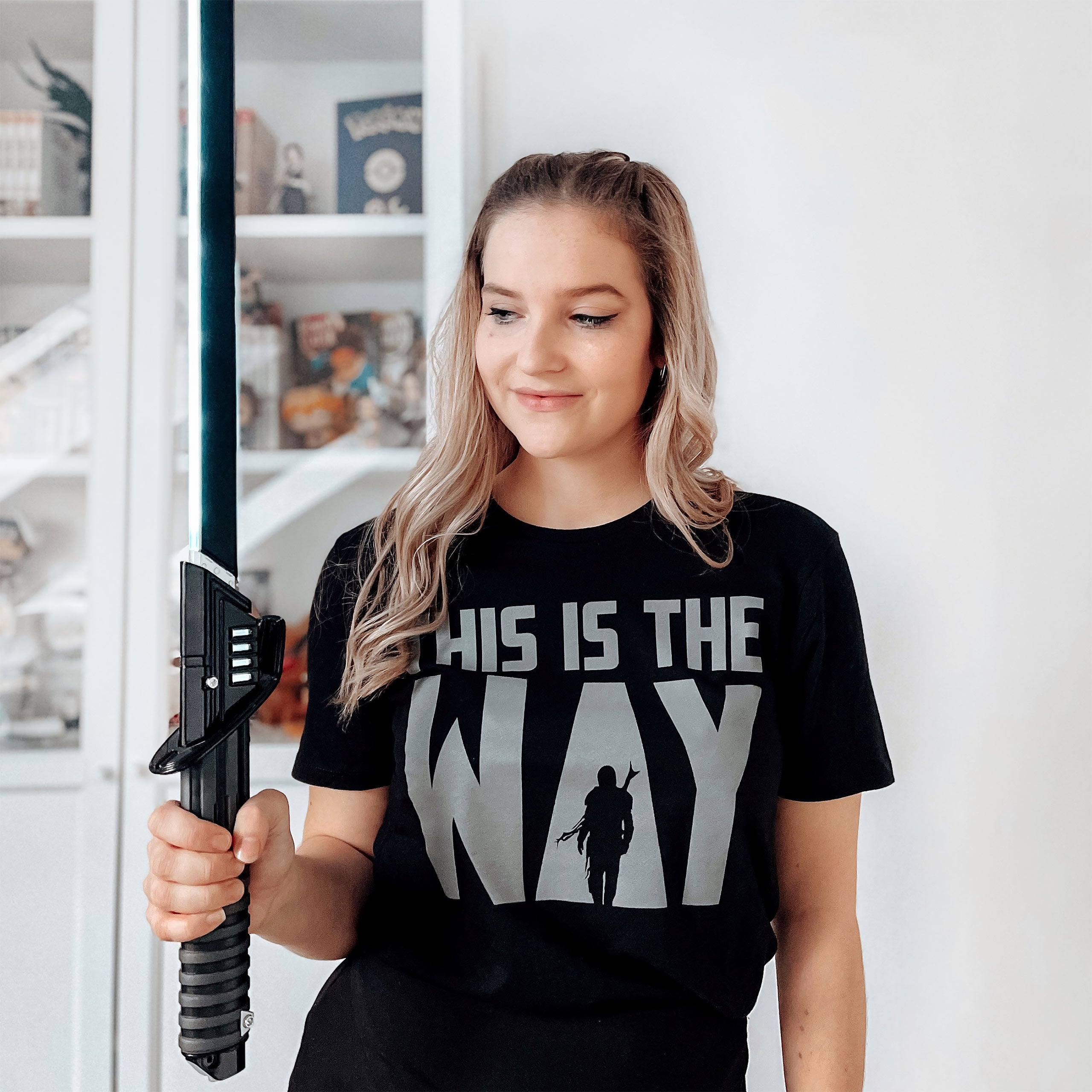 Produktbild The Way T-Shirt für Star Wars Fans schwarz