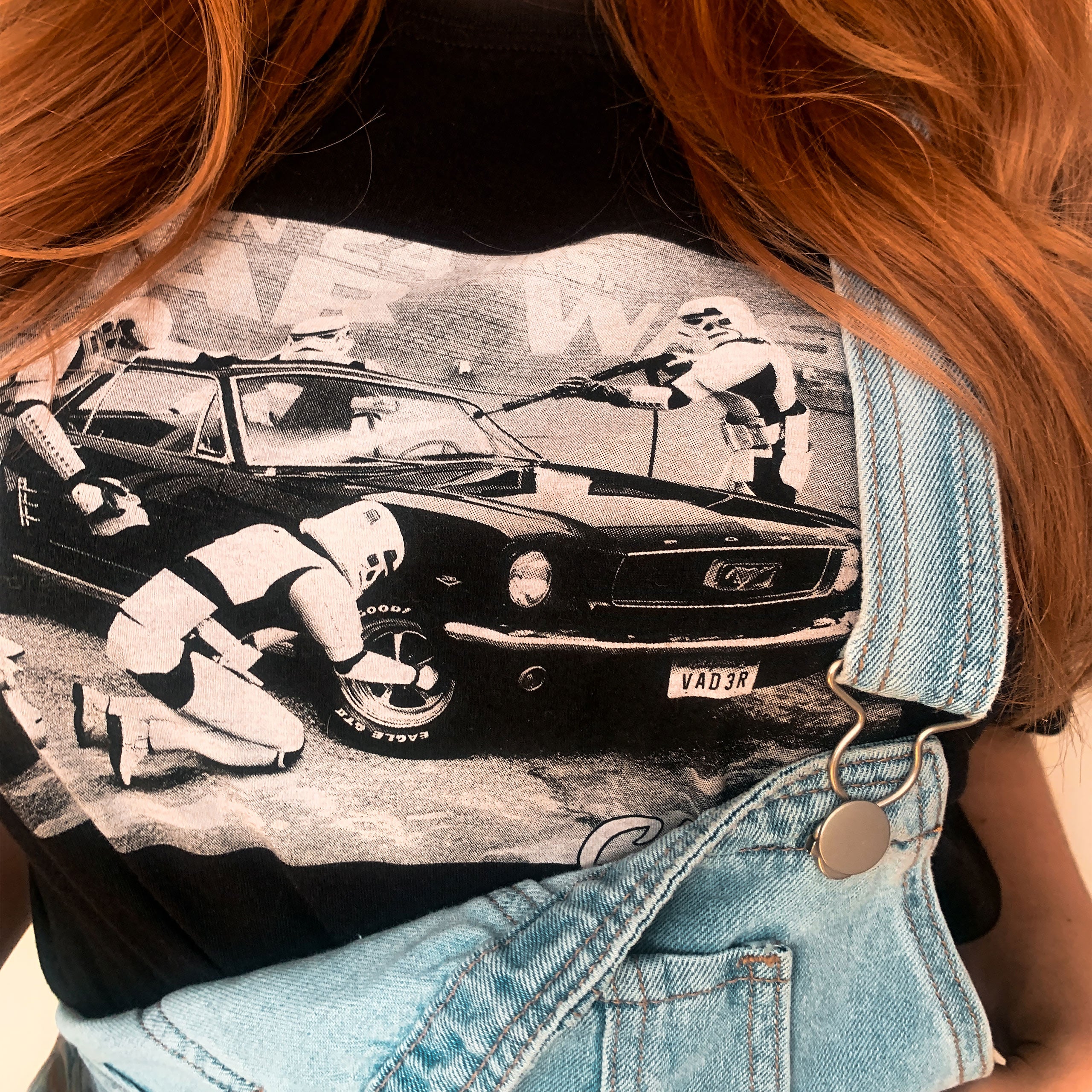Produktbild Star Wash T-Shirt für Star Wars Fans schwarz