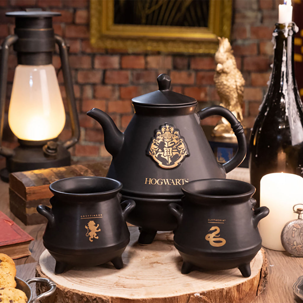 Produktbild Harry Potter - Hogwarts Wappen Kessel Tee-Set
