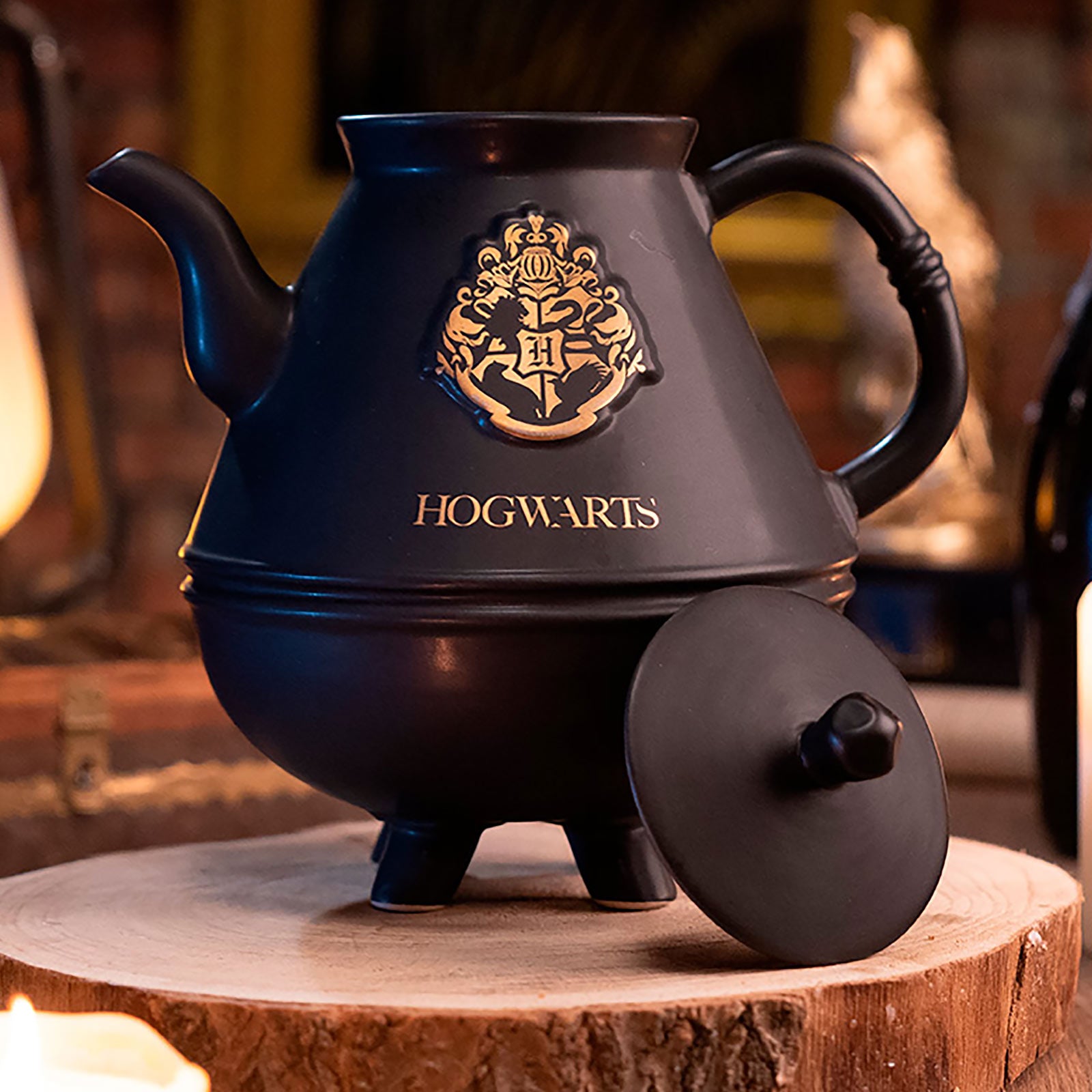 Produktbild Harry Potter - Hogwarts Wappen Kessel Tee-Set