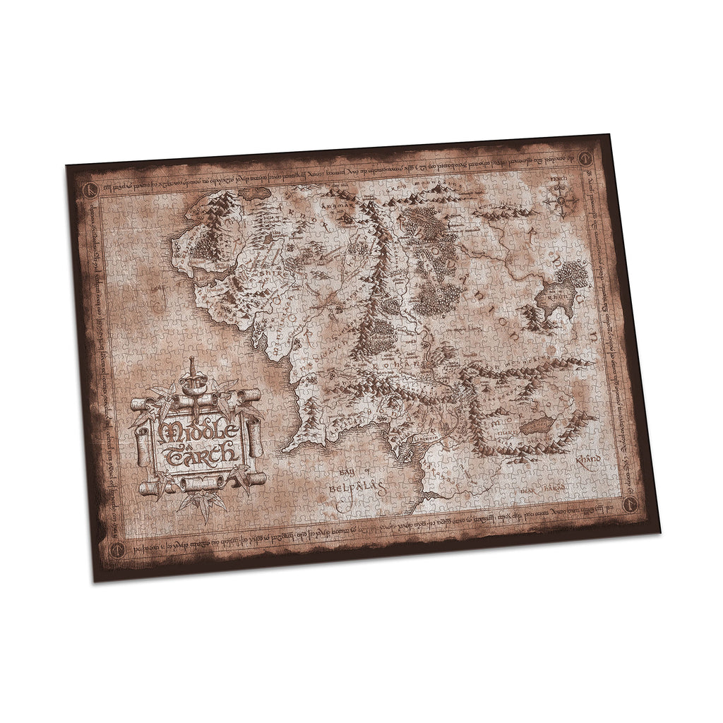 Produktbild Der Herr der Ringe - Karte von Mittelerde Puzzle
