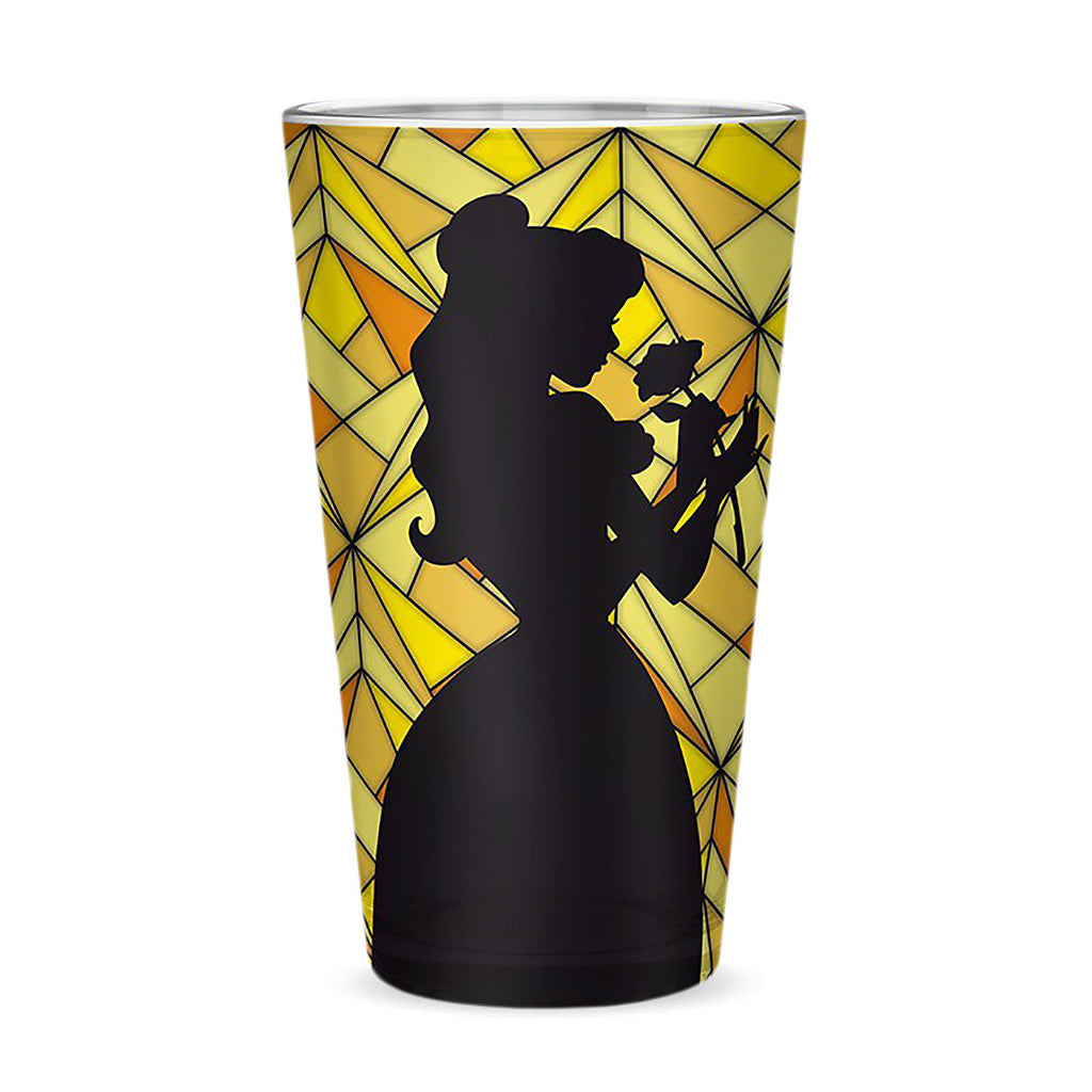 Produktbild Die Schöne und das Biest - Belle Silhouette Glas