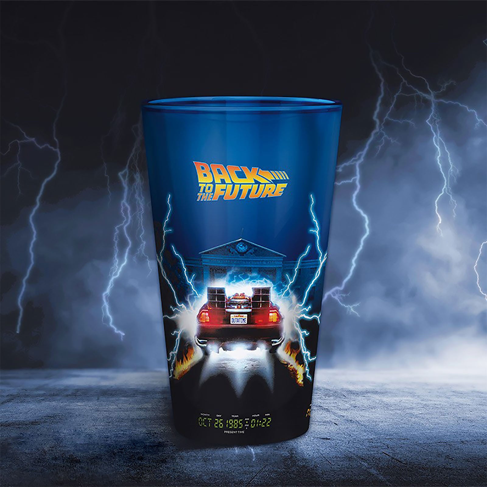 Produktbild Zurück in die Zukunft - DeLorean Glas